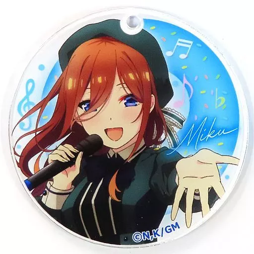 中野三玖 ブラインドアクリル 「映画 五等分の花嫁 Anisugar ドーナツ SPECIAL STAGE」 同梱品 C101グッズ
