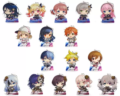 雑貨　全16種セット アクリルスタンドキーチェーン 「セガ ラッキーくじ プロジェクトセカイ カラフルステージ! feat. 初音ミク Vol.2」 D賞