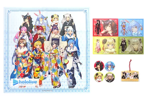 グッズセット　[単品] 4大特典セット 「バーチャルYouTuber ホロライブ×SMILE BASE CAFE ホロライブ おせち 2023 1段重【陸】」 同梱特典