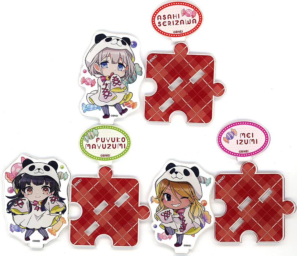 ストレイライト あにまるおばけのおかしパーティー 公式ミニアクリルジオラマセット 「アイドルマスター シャイニーカラーズ」