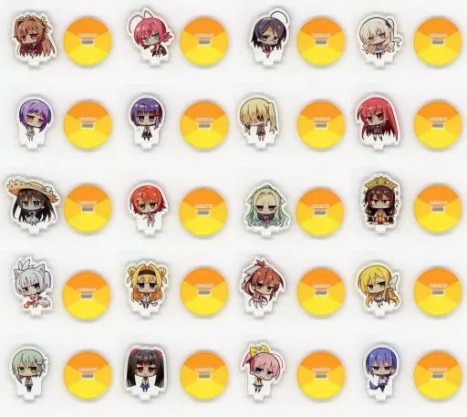 全20種セット 「ゆずソフト ミニアクリルキャラスタンドコレクションvol.3＜ジト目ver.1＞」 C101グッズ