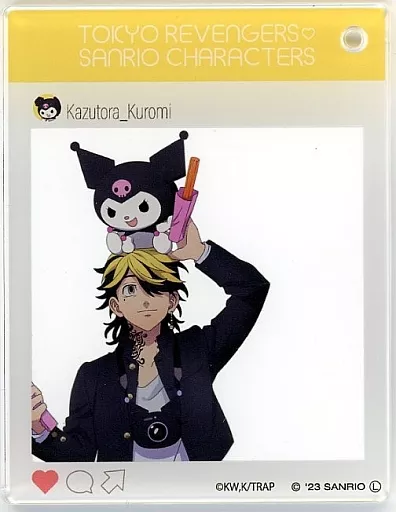 羽宮一虎＆クロミ 「東京リベンジャーズ×サンリオキャラクターズ SNS風アクリル」 ローソン・Loppi・HMV＆BOOKS online限定