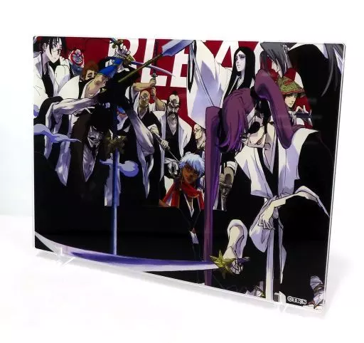 アクリルスタンド・アクリルパネル　集合(初代護廷十三隊) 箔入りアクリルアート 「BLEACH-ブリーチ-」