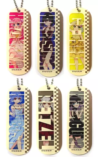 全6種セット 「プリマドール POP UP SHOP in 有楽町マルイ アクリルレイヤーキーチェーン(パーティードレスver.)」
