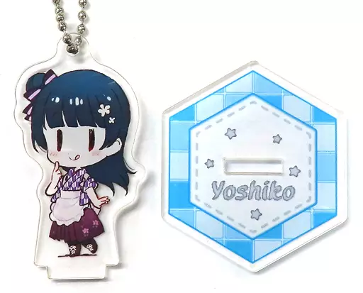 津島善子 「ラブライブ!シリーズ GiGOコラボカフェ LoveLive!Days スタンド付きデフォルメアクリル(Aqours ウェイトレス)」