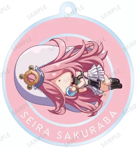 桜庭星羅 「ヘブンバーンズレッド トレーディング ちびころ アクリルキーホルダー ver.C」