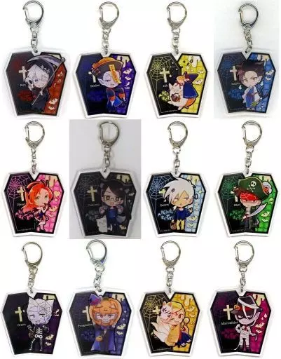 全12種セット 「吸血鬼すぐ死ぬ×PRINCESS CAFE トレーディングアクリル ハロウィンVer.」