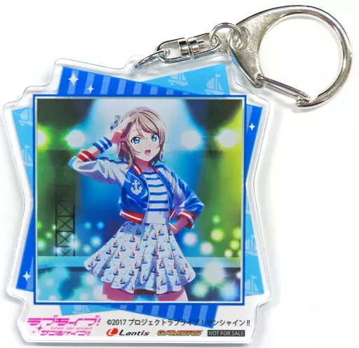 渡辺曜 アクリル 「CD ラブライブ!サンシャイン!! Third Solo Concert Album ～THE STORY OF “OVER THE RAINBOW”～ starring Watanabe You」 ゲーマーズ購入特典