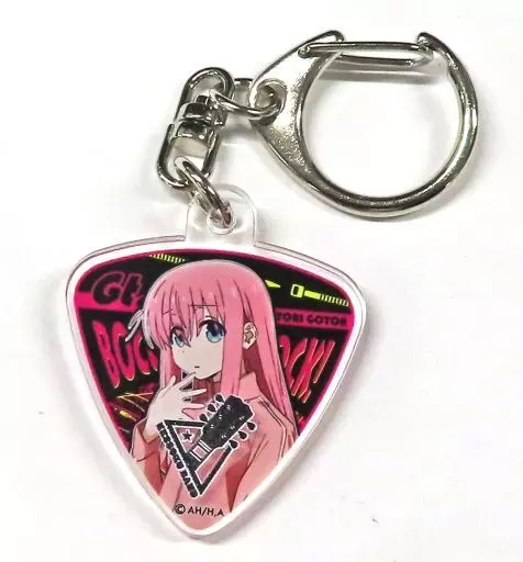 後藤ひとり ギターピックアクリル 「ぼっち・ざ・ろっく! 結束バンド 物販会場はこちらです」