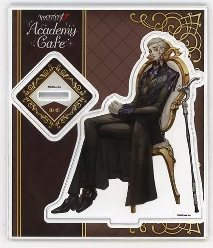 隠者(アルヴァ・ロレンツ) 等身アクリルスタンド 「Identity V 第五人格 常設カフェ(Academy Cafe) VALENTINE&WHITE DAY Jewelry Party in SWEETS PARADISE 第3弾」(枠欠品)