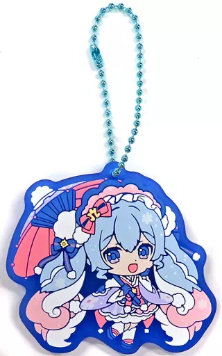 雪ミク2023(B) ラバーマスコット 「ガシャポンくじ 初音ミク 雪ミク2023あそーと」 B賞