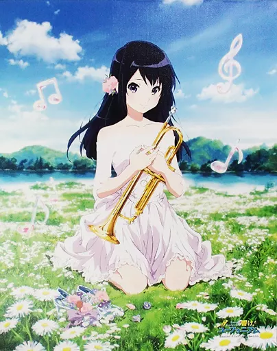 雑貨　高坂麗奈 バースデーキャンバスアート 「響け!ユーフォニアム」