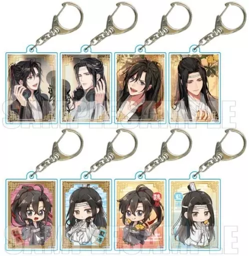 キーホルダー　全8種セット 「大河幻想ラジオドラマ 魔道祖師 トレーディングアクリルキーホルダー」