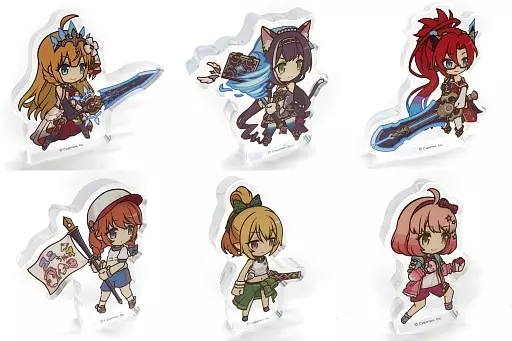 プリコネ ころっと アクリルフィギュア コレクション Vol.7 駿河屋 -<中古>全6種セット 「プリンセスコネクト!Re：Dive ころっと