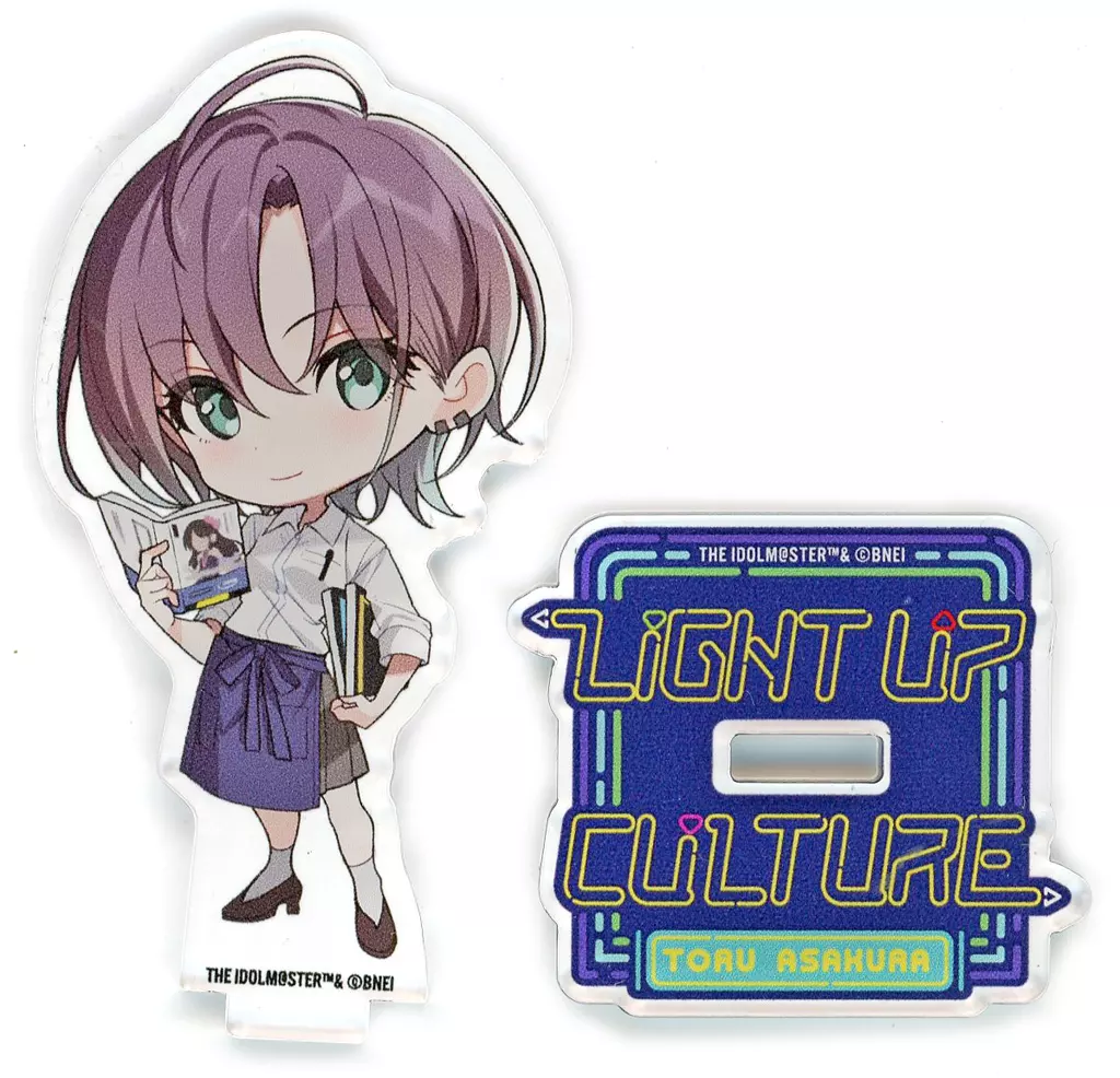 浅倉透 「アイドルマスター シャイニーカラーズ ストレイライト×TSUTAYA THE IDOLM＠STER SHINY COLORS LIGHT UP CULTURE トレーディング ちびキャラアクリルスタンド」