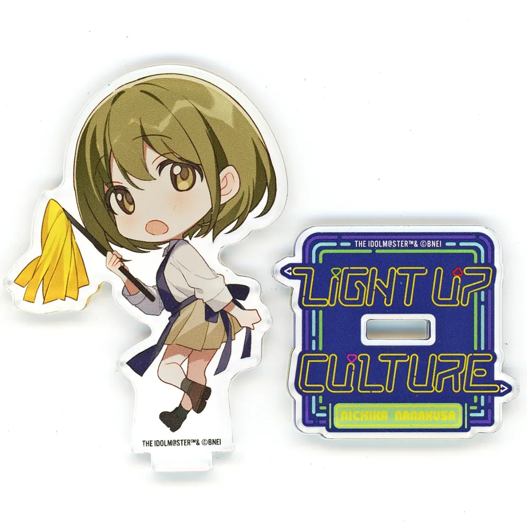 七草にちか 「アイドルマスター シャイニーカラーズ ストレイライト×TSUTAYA THE IDOLM＠STER SHINY COLORS LIGHT UP CULTURE トレーディング ちびキャラアクリルスタンド」
