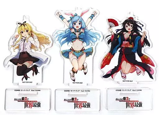 アクリルスタンド・アクリルパネル　ユエ＆シア＆ティオ オリジナルアクリルスタンド3個セット 「ありふれた職業で世界最強 Blu-ray BOX」 キャラアニ全巻購入特典