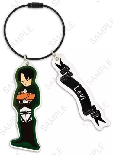 リヴァイ イラストレーター青井わにコラボ ビッグアクリル 「進撃の巨人」