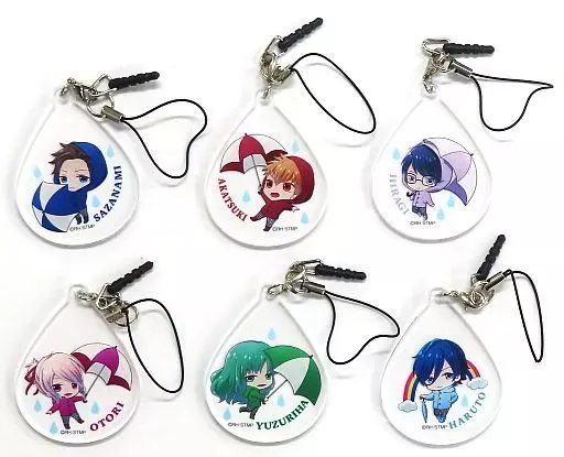華桜会＆月皇遥斗ver. レイニーシーズン アクリル(6種セット) 「スタミュ in 文化祭」