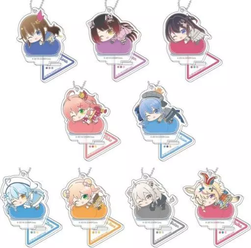 全9種セット 「バーチャルYouTuber ホロライブ スタンドミニアクリル はぐみーつ A BOX」