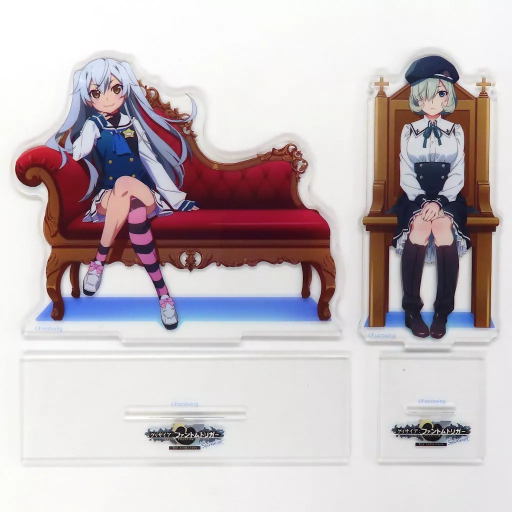 トーカ＆グミ アクリルフィギュア 「Blu-ray グリザイア：ファントムトリガー THE ANIMATION 03 特装版」 同梱特典_image