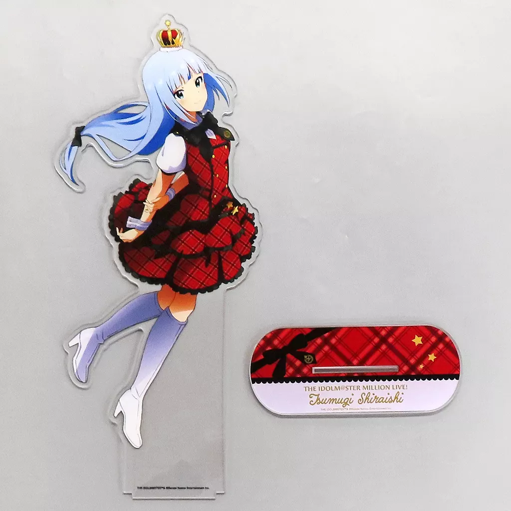 白石紬 超デカアクリルスタンド プロローグ・ルージュ 描き起こしイラストver. 「アイドルマスター ミリオンライブ!×Gift SHOP in コトブキヤ秋葉原」