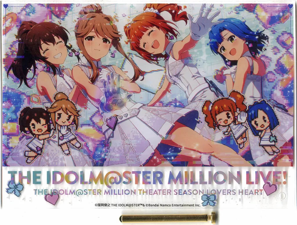 LOVE HEART 01 アクリルアート 「アイドルマスター ミリオンライブ!×Gift SHOP in コトブキヤ秋葉原」