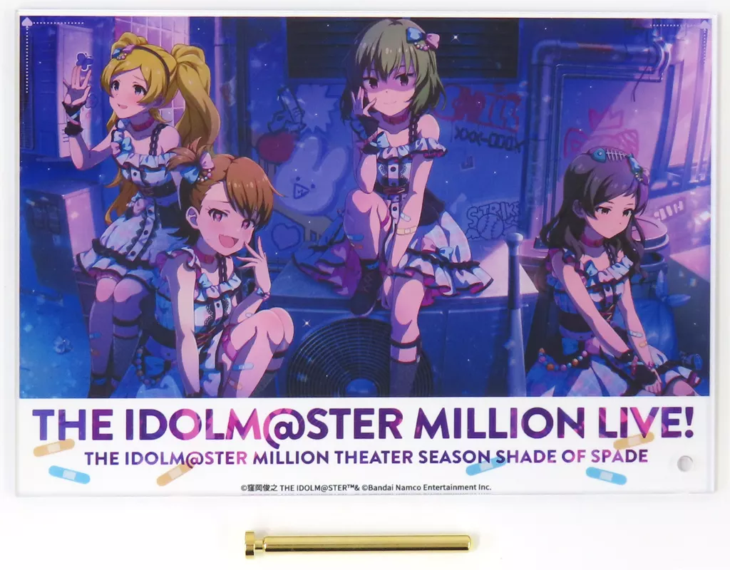 SHADE OF SPADE 04 アクリルアート 「アイドルマスター ミリオンライブ!×Gift SHOP in コトブキヤ秋葉原」