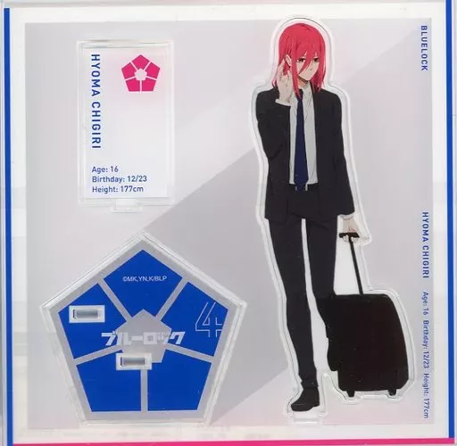 千切豹馬 アクリルスタンド 立ち絵Ver. TEイラスト 「ブルーロック POP UP企画展 ”TEAM EXPEDITIONS” at baseyard tokyo」_image