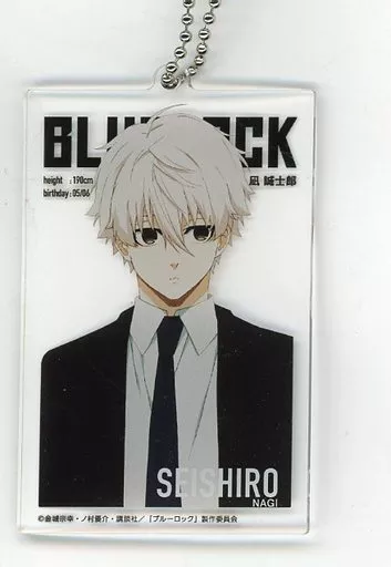 凪誠士郎 アクリルビックタグ TEイラスト 「ブルーロック POP UP企画展 ”TEAM EXPEDITIONS” at baseyard tokyo」