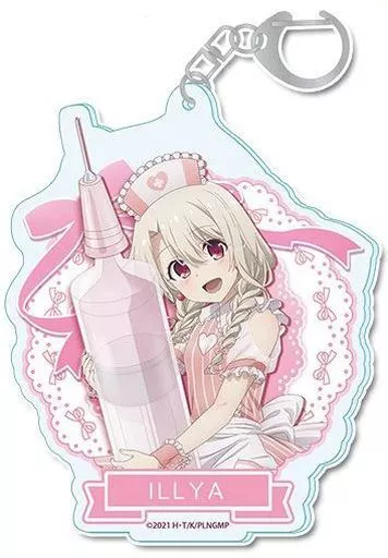 イリヤスフィール・フォン・アインツベルン(ナースメイドver.) 描き下ろし アクリル 「劇場版 Fate/kaleid liner プリズマ☆イリヤ Licht 名前の無い少女」