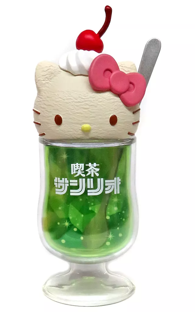 サンリオ喫茶　ハローキティ マグネット 駿河屋 -<中古>ハローキティ 喫茶サンリオデザインシリーズ クリーム