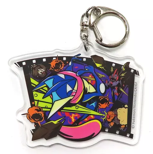 ゲッコウガ(フィルム) 「ポケットモンスター アクリルコレクション Midnight Agent -the cinema-」 ポケモンセンター限定