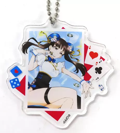 西住しほ アクリルチャーム 「グラくじ ガールズ＆パンツァー 最終章 【カジノディーラー】 オンラインくじ」 D賞