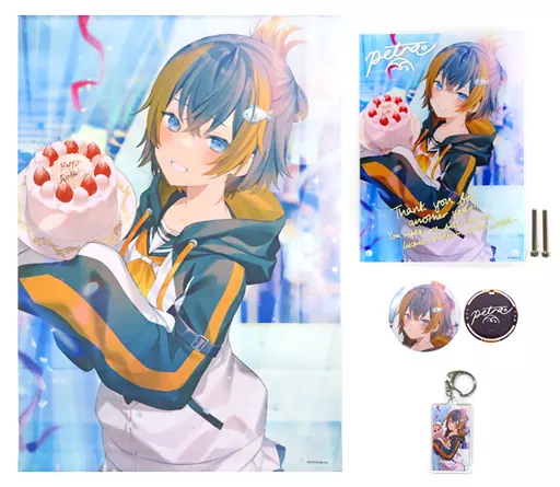 グッズセット　ペトラ・グリン 誕生日グッズフルセット 「バーチャルYouTuber にじさんじ NIJISANJI EN ペトラ・グリン 誕生日 2022」