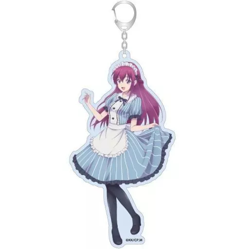 幕澤桜花 アクリル 「女神のカフェテラス」