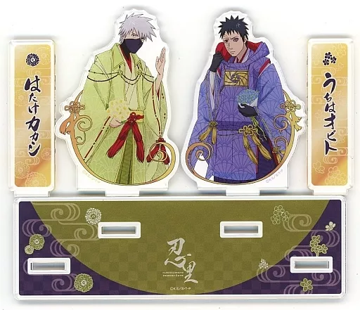 カカシ&オビト アクリルジオラマ 「NARUTO-ナルト- 疾風伝×リアル謎解きゲーム 忍里特別任務 #009 カカシ・オビト篇」_image