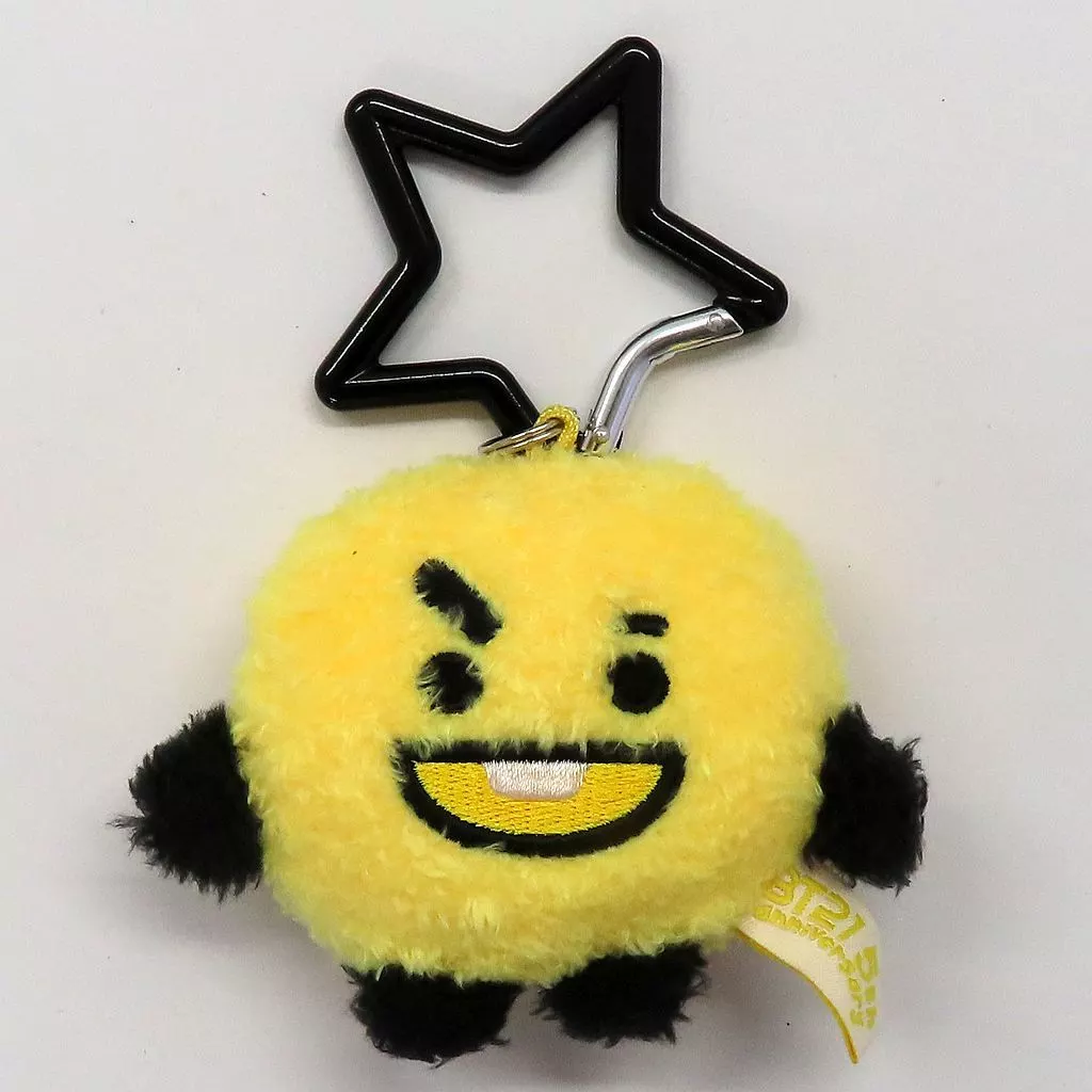 SHOOKY(シュガ) BT21 5周年記念 レインボーカラーマスコット イエロー 「BT21」 ロフト限定