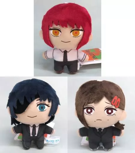 全3種セット モアプラスマスコット“マキマ＆姫野＆コベニ” 「チェンソーマン」