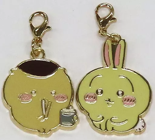 うさぎ＆くりまんじゅう ファスナーチャーム2点セット 「ちいかわ なんか小さくてかわいいやつ×しまむら」
