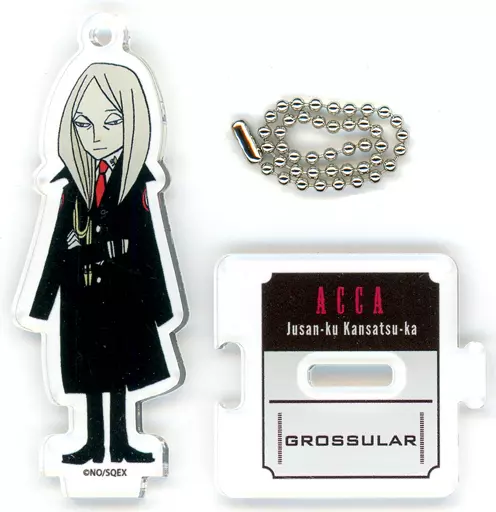 グロッシュラー 「ACCA13区監察課×BADONカフェ トレーディングアクリルスタンド」