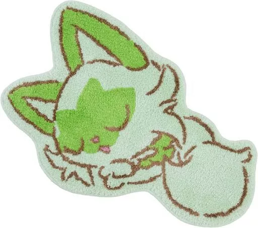 雑貨　ニャオハ マット にゃ!にゃにゃ!ニャオハ! 「ポケットモンスター」 ポケモンセンター限定