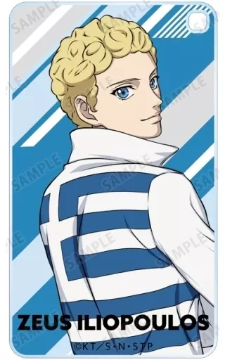 ゼウス・イリオポウロス 「新テニスの王子様 描き下ろしイラスト 戦う背中ver. トレーディングスクエアアクリル」