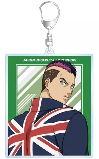 J・J・ドルギアス(戦う背中ver.) 描き下ろしイラスト BIGアクリル 「新テニスの王子様」