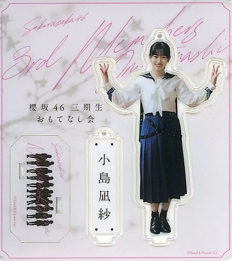 駿河屋 -<中古>小島凪紗 アクリルスタンドキーホルダー(夏の近道MV衣装