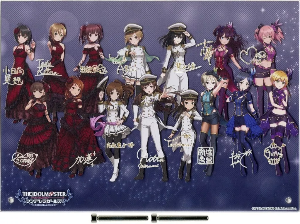集合 公式アクリルパネル 第2弾ver. 「アイドルマスター シンデレラガールズ」 リアルロープレ開催記念商品