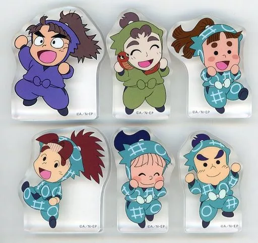 忍たま乱太郎 ころっと 駿河屋 -<中古>全6種セット 「忍たま乱太郎原画展～アニメ放送30