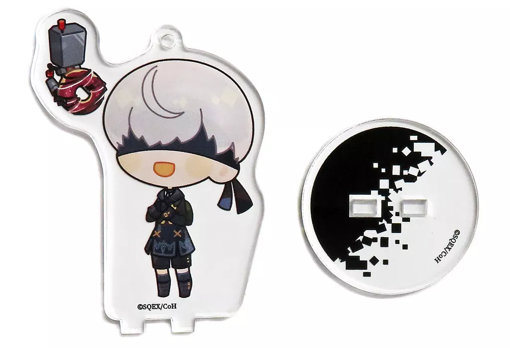 9S(ミニキャラ/目隠し有り) 「NieR：Automata(ニーア オートマタ) Ver1.1a×DECOTTO by animatecafe トレーディングアクリルスタンド」