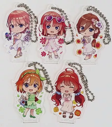 全5種セット アクリルチャーム 「一番くじ 五等分の花嫁∬ ～思い出の旅路～」 H賞