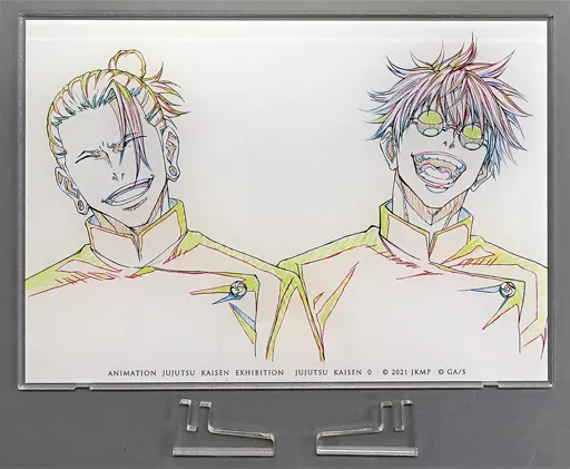 夏油傑&五条悟 アクリルパネル 「アニメーション 呪術廻戦展 劇場版 呪術廻戦 0編」_image